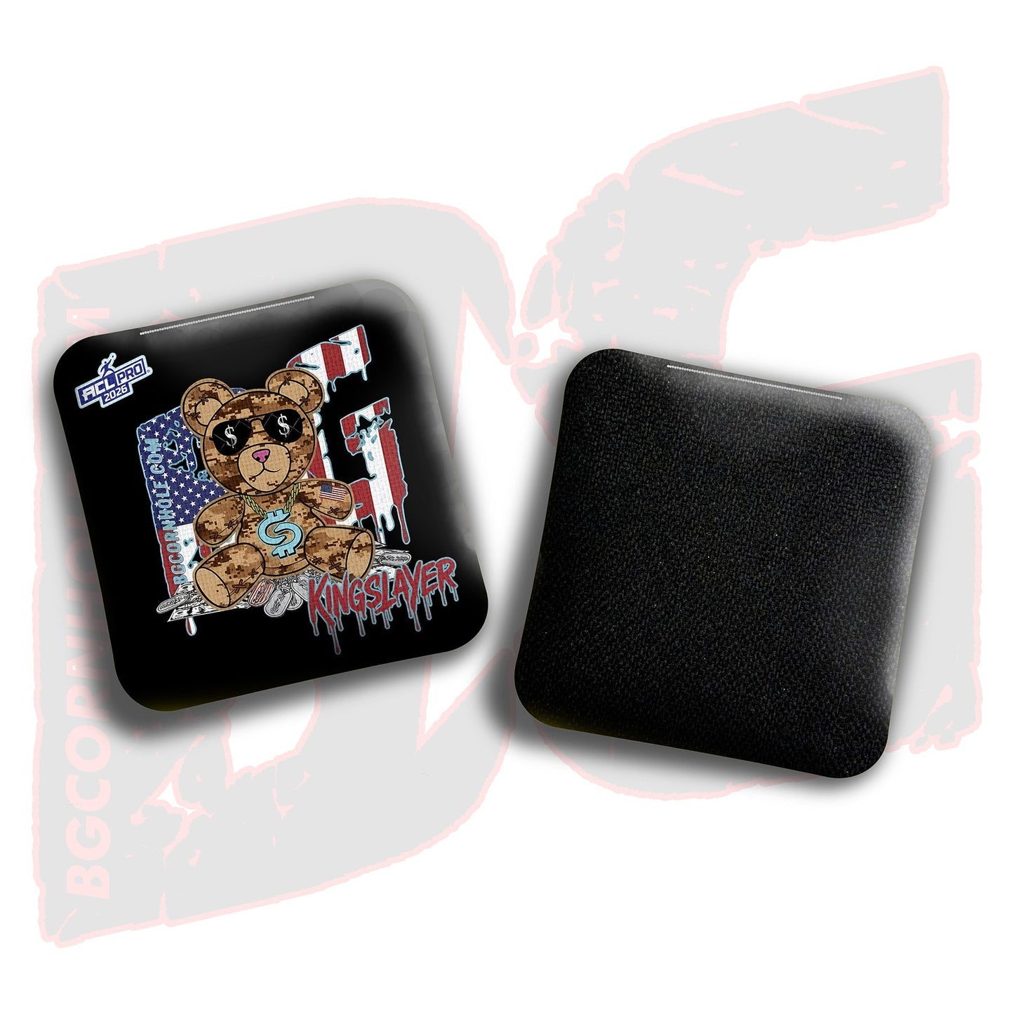 2026 BG Kingslayer / Omen “LIL’ BEAR$ VETERANS DAY” - Set of 4 Bags