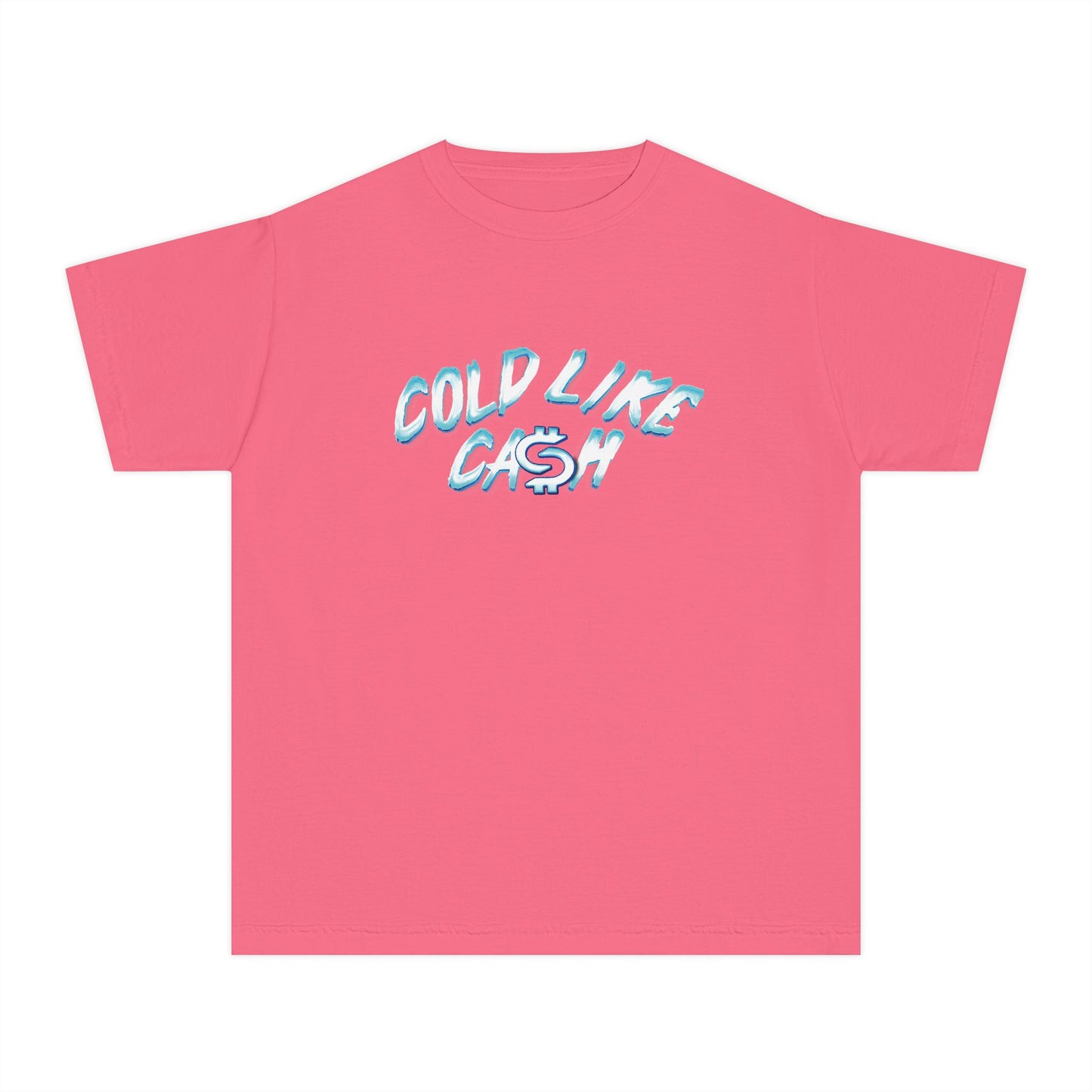 xCA$Hx “COLD LIKE CA$H” Edition - Youth Comfort Colors Tee