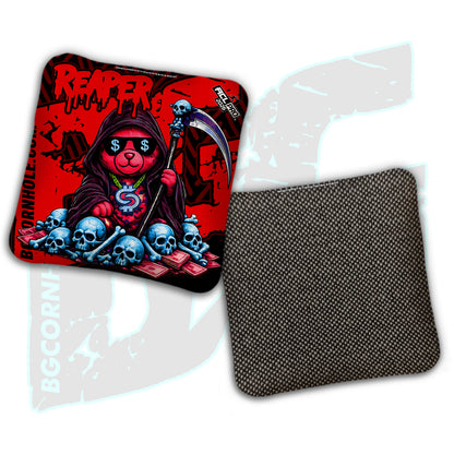 2026 BG Reaper "SOUL TAX" - ACL Pro Stamped Cornhole Bags - SET OF 4 BAGS