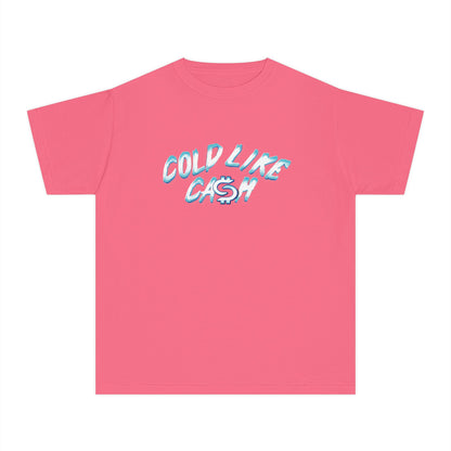 xCA$Hx “COLD LIKE CA$H” Edition - Youth Comfort Colors Tee