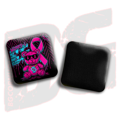 2026 BG "Cash Chamness BCA Teddy Bear" - Multiple Bag Models - ACL Pro Stamped Cornhole Bags - SET OF 4 BAGS