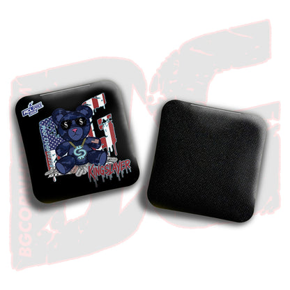 2026 BG Kingslayer / Omen “LIL’ BEAR$ VETERANS DAY” - Set of 4 Bags