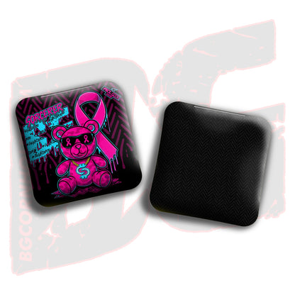 2026 BG "Cash Chamness BCA Teddy Bear" - Multiple Bag Models - ACL Pro Stamped Cornhole Bags - SET OF 4 BAGS