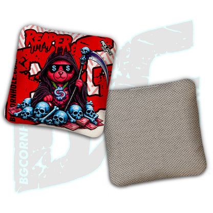 2026 BG Reaper "SOUL TAX" - ACL Pro Stamped Cornhole Bags - SET OF 4 BAGS