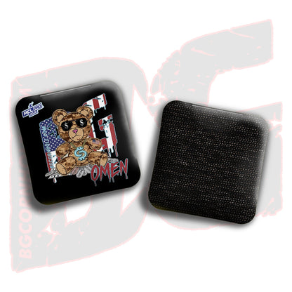 2026 BG Kingslayer / Omen “LIL’ BEAR$ VETERANS DAY” - Set of 4 Bags
