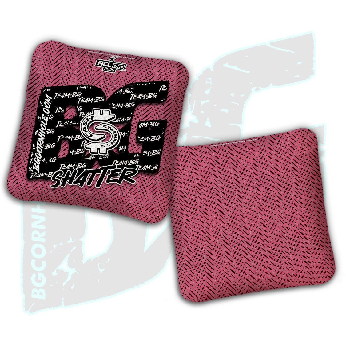 2026 BG “CA$H Chamness ESPN” - Multiple Bag Models - ACL Pro Stamped Cornhole Bags - SET OF 4 BAGS