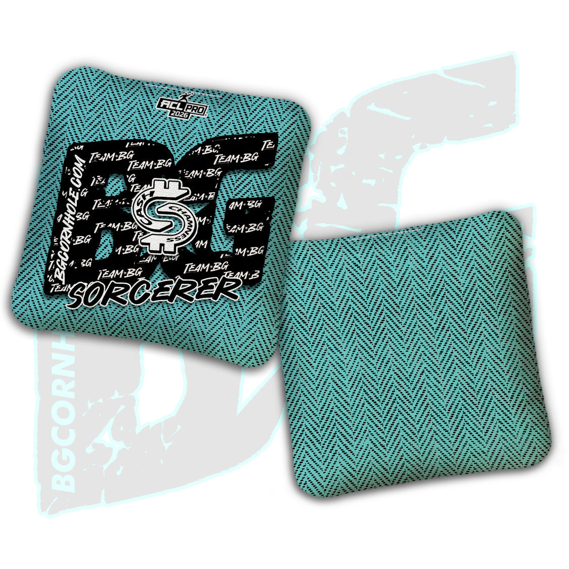 2026 BG “CA$H Chamness ESPN” - Multiple Bag Models - ACL Pro Stamped Cornhole Bags - SET OF 4 BAGS