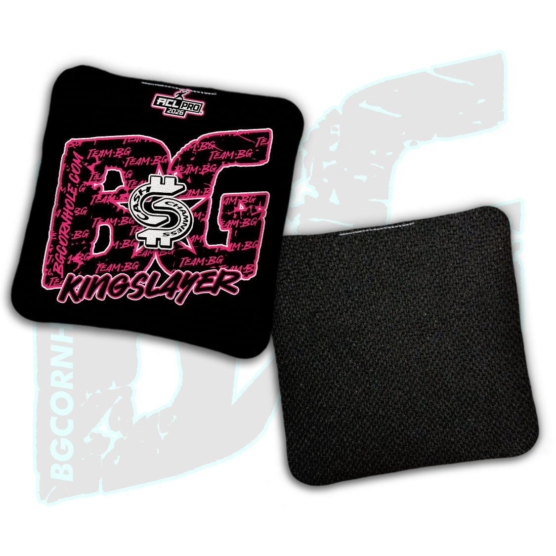 2026 BG "CA$H Chamness” Edition -  Multiple Bag Models - ACL Pro Stamped Cornhole Bags - SET OF 4 BAGS