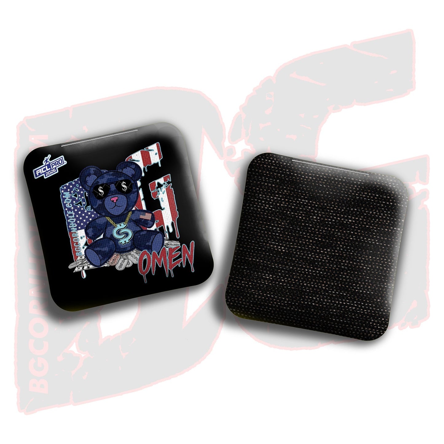 2026 BG Kingslayer / Omen “LIL’ BEAR$ VETERANS DAY” - Set of 4 Bags