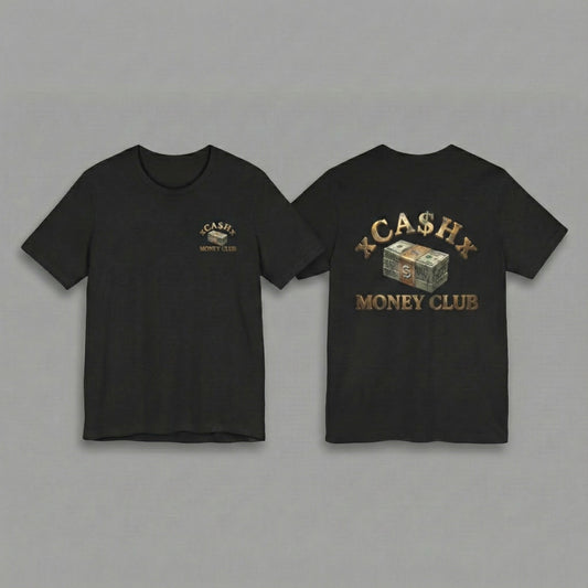 xCA$Hx “MONEY CLUB” Edition - Premium Comfort Colors Tee