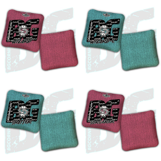 2026 BG “CA$H Chamness ESPN” - Multiple Bag Models - ACL Pro Stamped Cornhole Bags - SET OF 4 BAGS